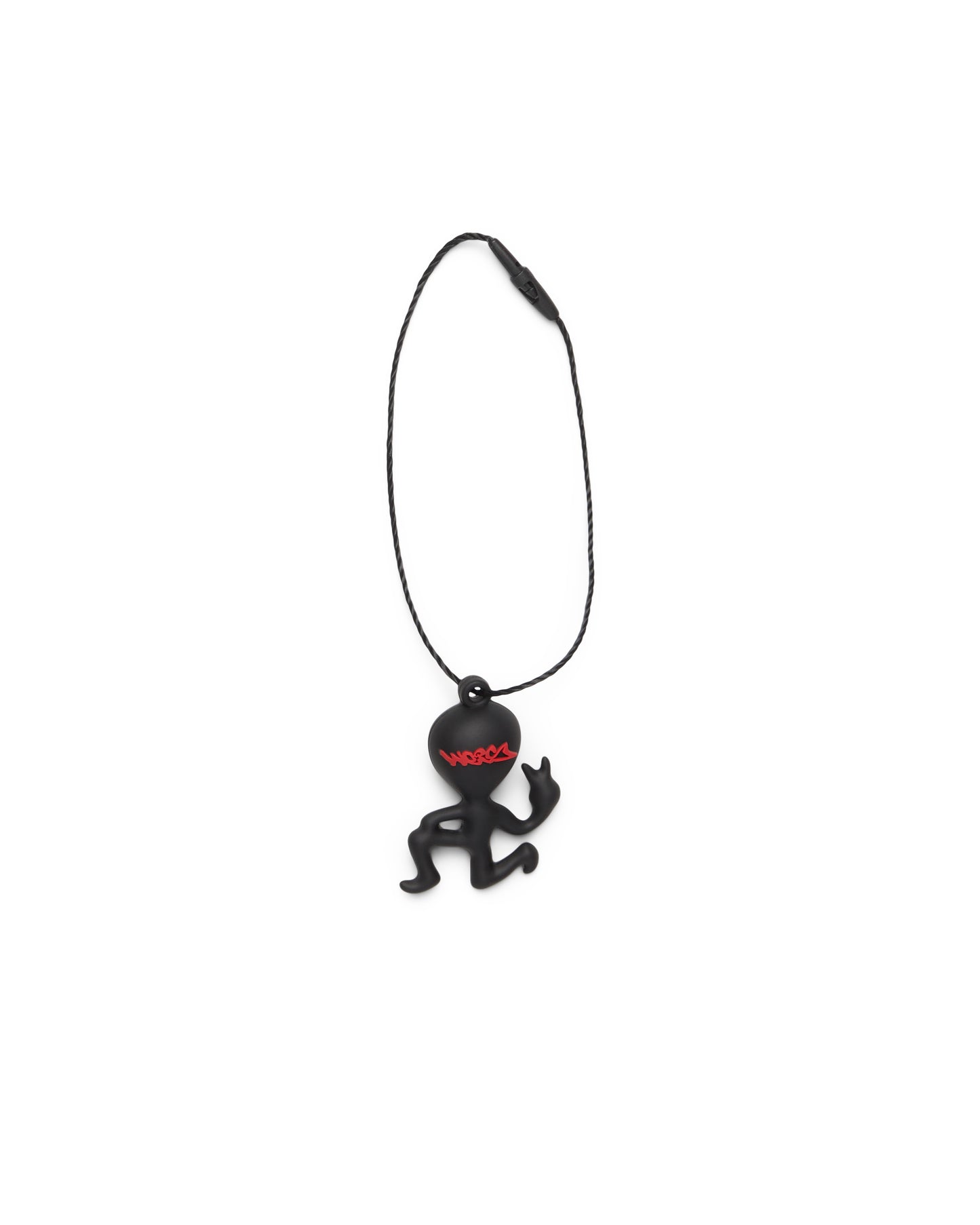 Logo Saddle Charm Black
