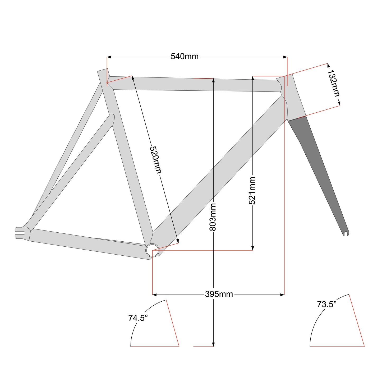 Size 54 Hammer Track Aluminum