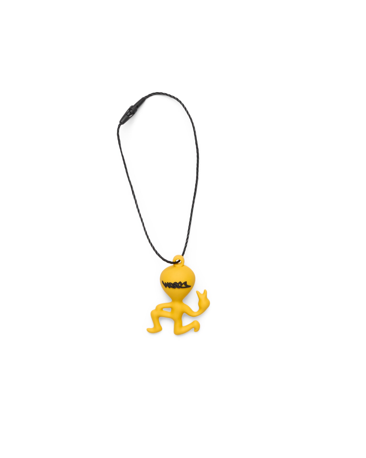 Logo Saddle Charm Yellow