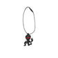 Logo Saddle Charm Black