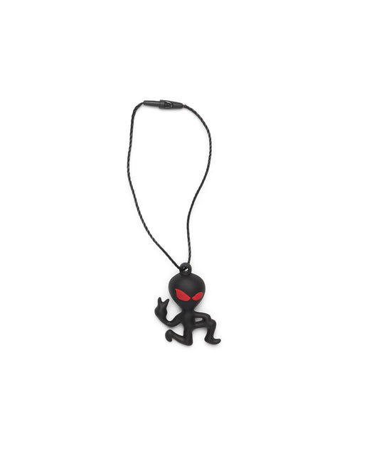 Logo Saddle Charm Black