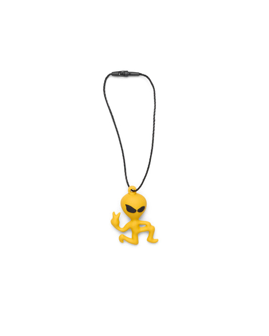 Logo Saddle Charm Yellow